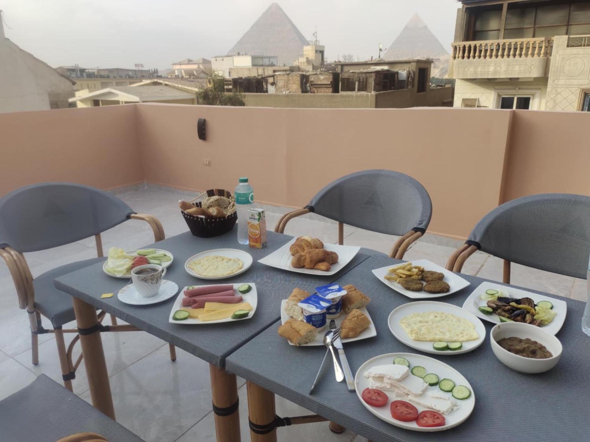 Pyramids Way Inn Kafret el-Gabal Eksteriør bilde