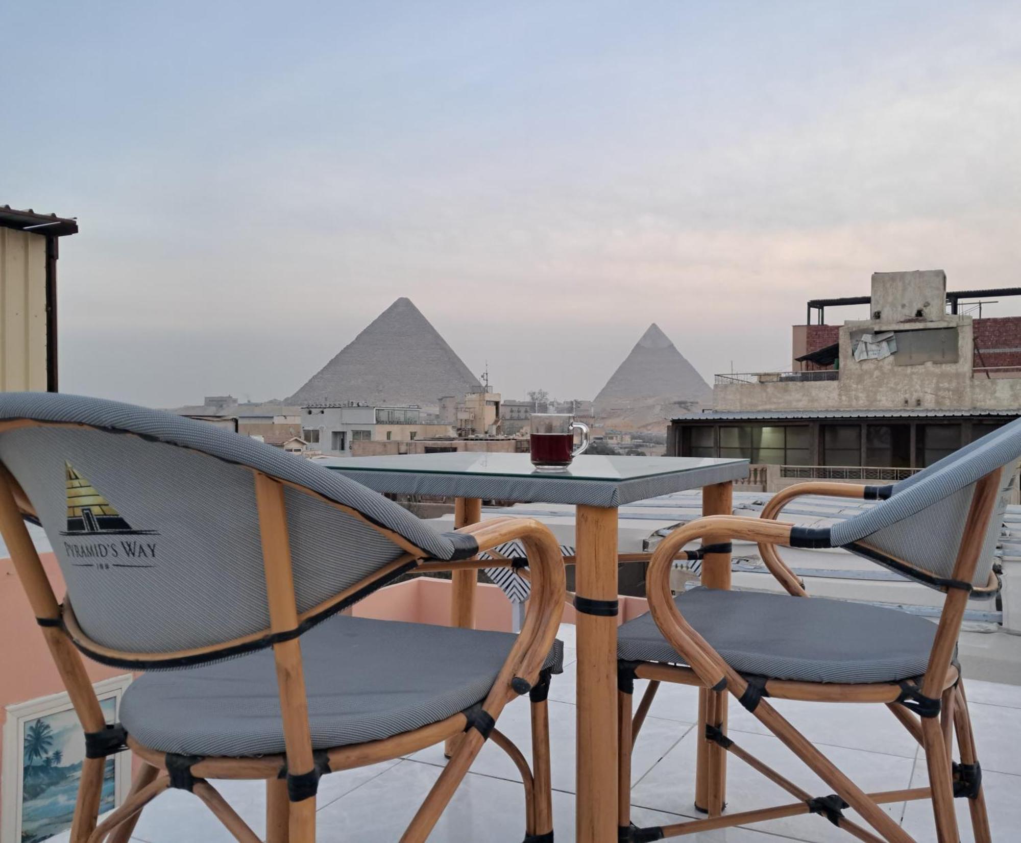 Pyramids Way Inn Kafret el-Gabal Eksteriør bilde