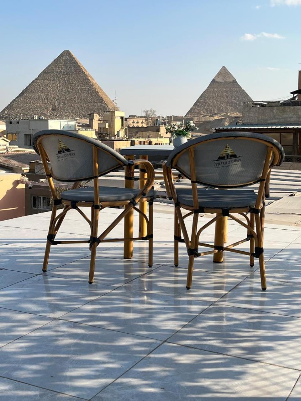 Pyramids Way Inn Kafret el-Gabal Eksteriør bilde